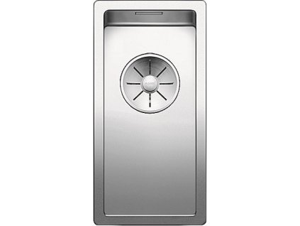 Nerezový dřez Blanco CLARON 180-U InFino Nerez hedvábný lesk bez táhla 521565