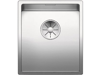 Nerezový dřez Blanco CLARON 340-U InFino Nerez hedvábný lesk bez táhla 521571