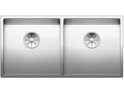 Nerezový dřez Blanco CLARON 400/400 IF InFino Nerez hedvábný lesk bez táhla 521617