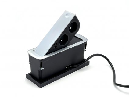 elektrozasuvka CIZO nerez detail 2