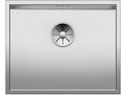 Nerezový dřez Blanco ZEROX 500 U InFino DURINOX bez táhla C-Overflow 521559