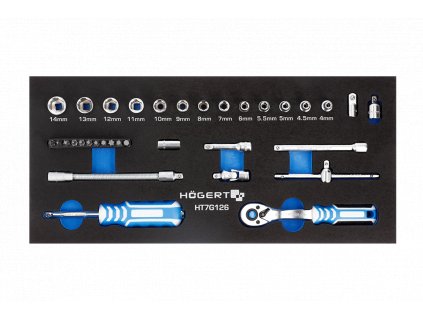 Ráčnová sada nářadí HT7G126