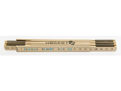 Dřevěný skládací metr 1 m HT4M261