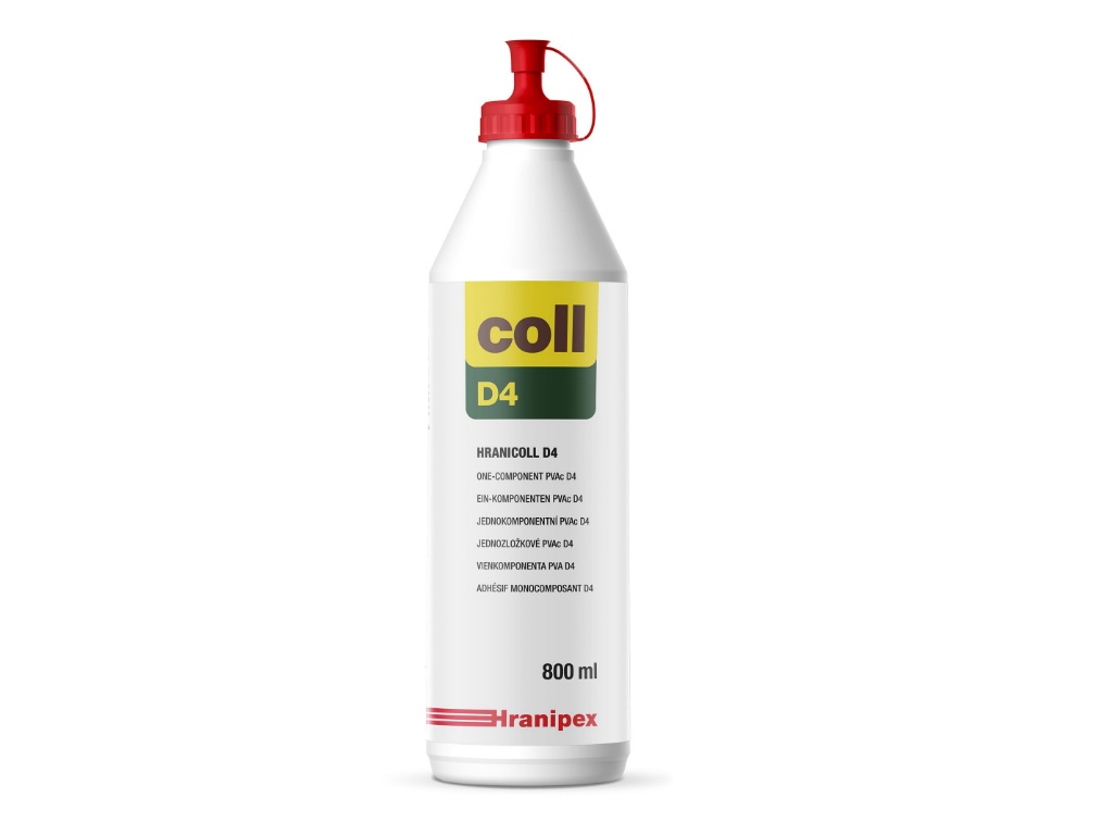 Levně Disperzní lepidlo Hranipex Hranicoll D4 Balení: 800 ml