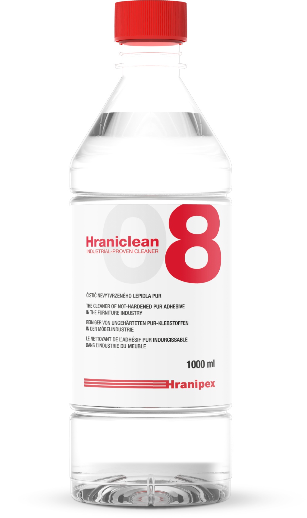 Levně Hranipex Hraniclean 08 - ruční čistič citlivých povrchů Balení: 1 litr