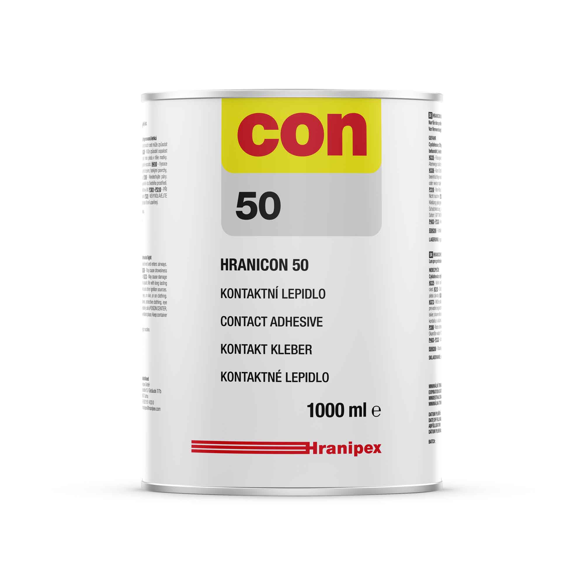 Levně Kontaktní lepidlo Hranipex Hranicon 50 nižší viskozita Balení: 1000 ml