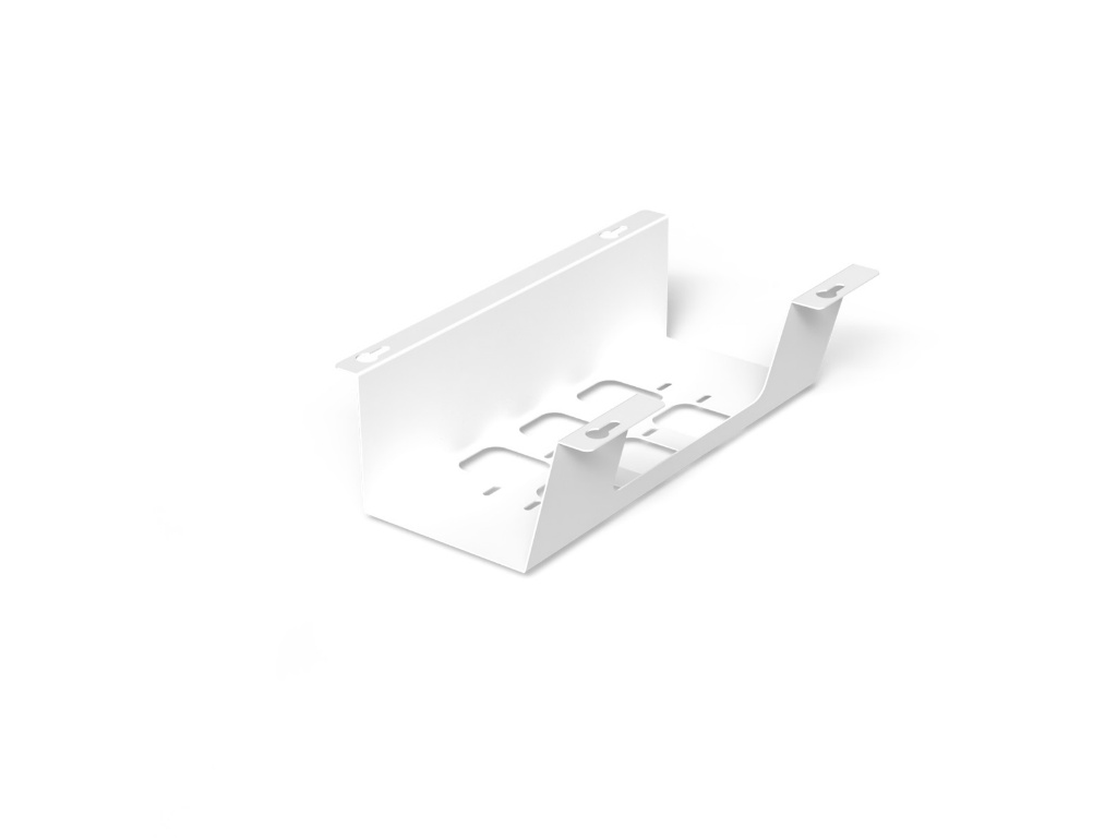 Levně In-Design Držák kabelů a zásuvek pod stůl BOXIT V bílý Šířka držáku kabelu: 310 mm