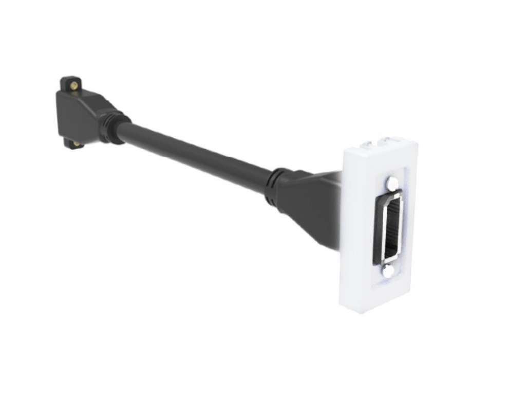 Levně IBConnect Modul DISPLAY PORT - malý 1/2 Barva: bílá