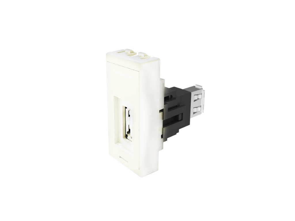 Levně IBConnect Modul USB 3.0 - malý 1/2 Barva: bílá