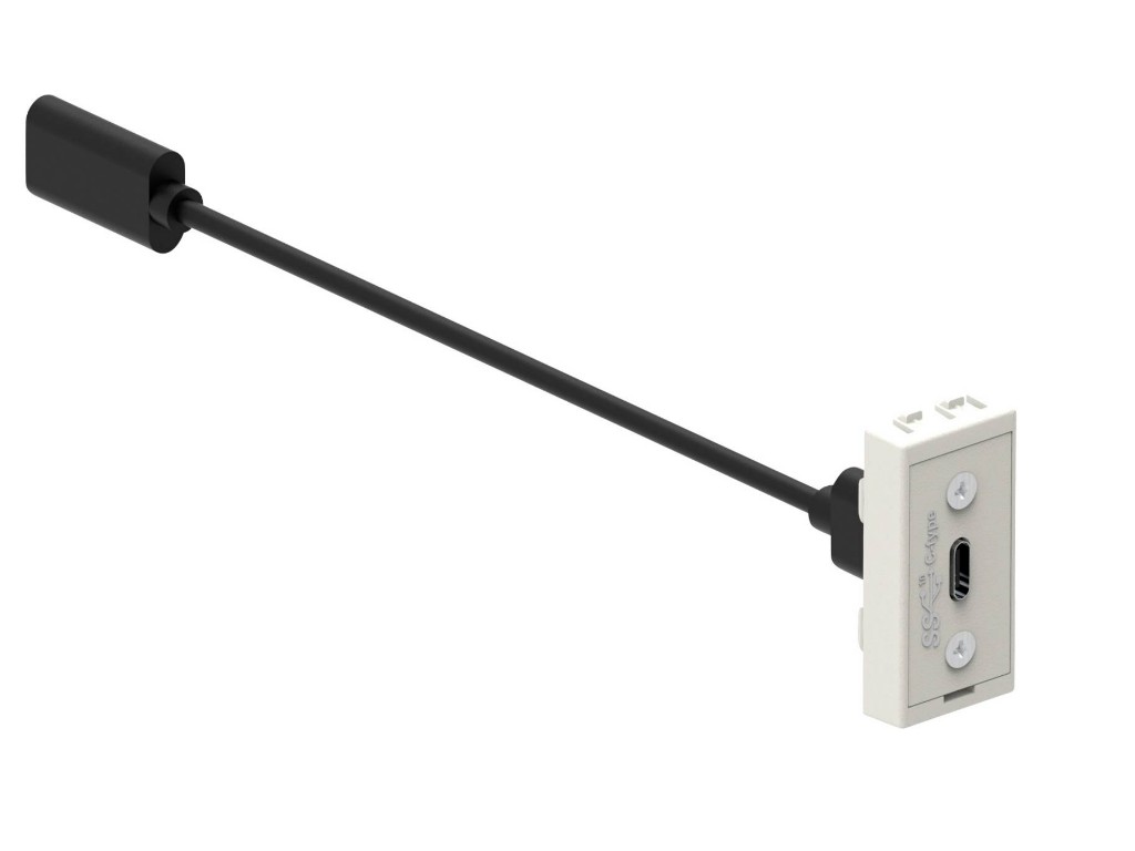 Levně IBConnect Modul USB-C 3.1 - malý 1/2 Barva: bílá