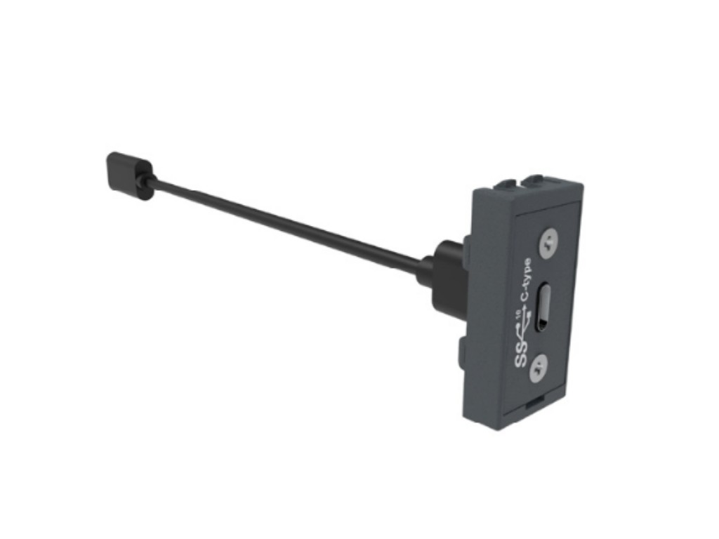 IBConnect Modul USB-C 3.1 - malý 1/2 Barva: antracit