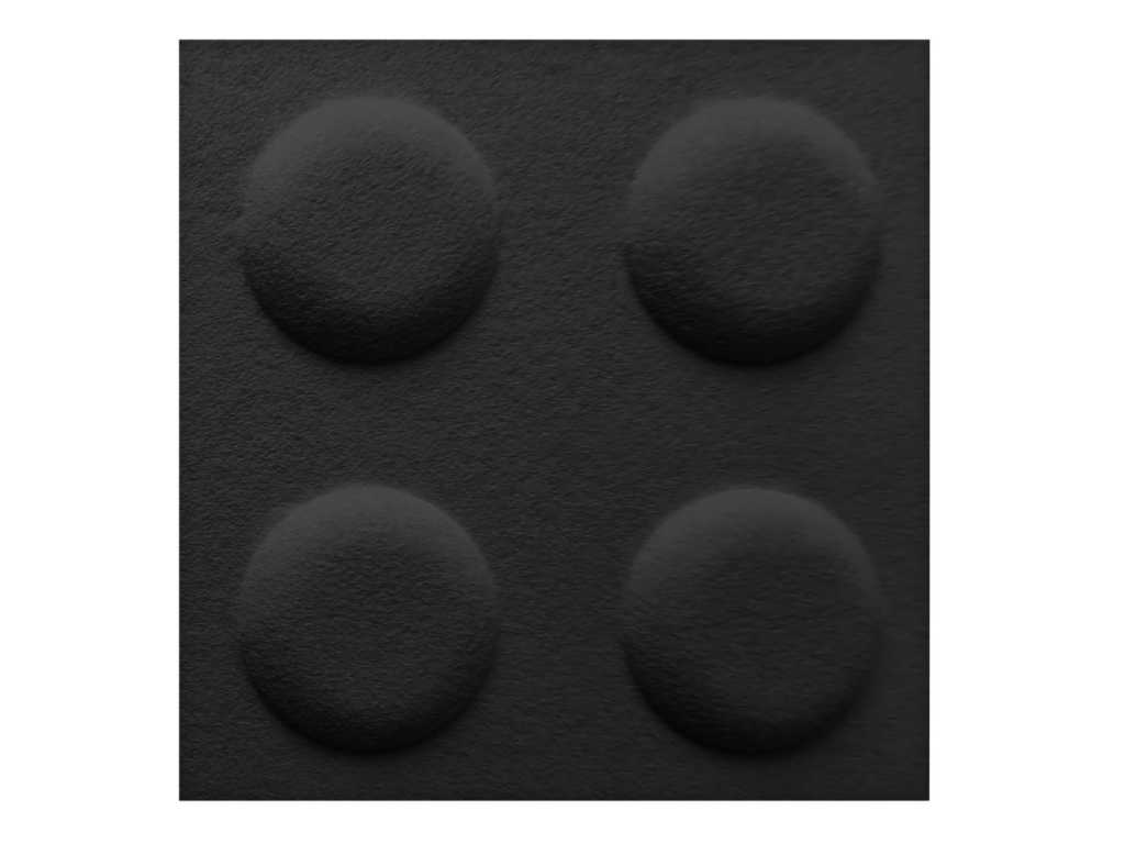 In-Design Akustický dětský 3D obkladový panel kostka 30x30 cm - různé barvy Obkladový panel: Barva: Šedá tmavá