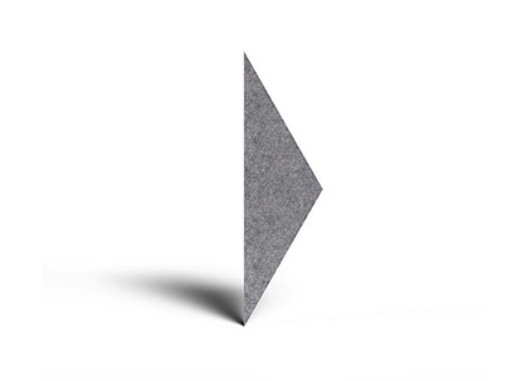 Levně In-Design Akustický rámový panel Shape #11 350 x 100 mm Barva panelu: šedá