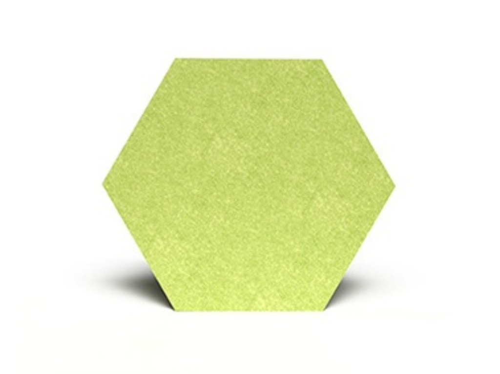 Levně In-Design Akustický rámový panel Shape #13 350 x 400 mm Barva panelu: světle zelená