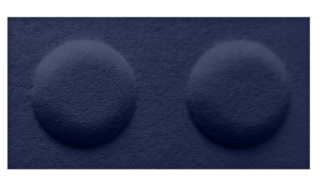 In-Design Akustický dětský 3D obklad kostka 30x15 cm - různé barvy Obkladový panel: Barva: Modrá tmavá