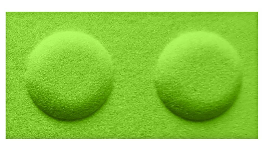 In-Design Akustický dětský 3D obkladový panel kostka 30x15 cm - různé barvy Obkladový panel: Barva: Zelená světlá