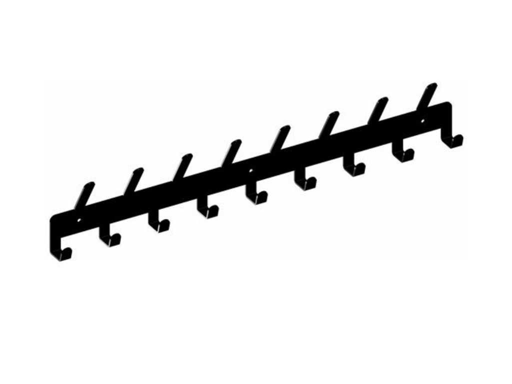 Levně In-Design Věšák na klíče Key II černý