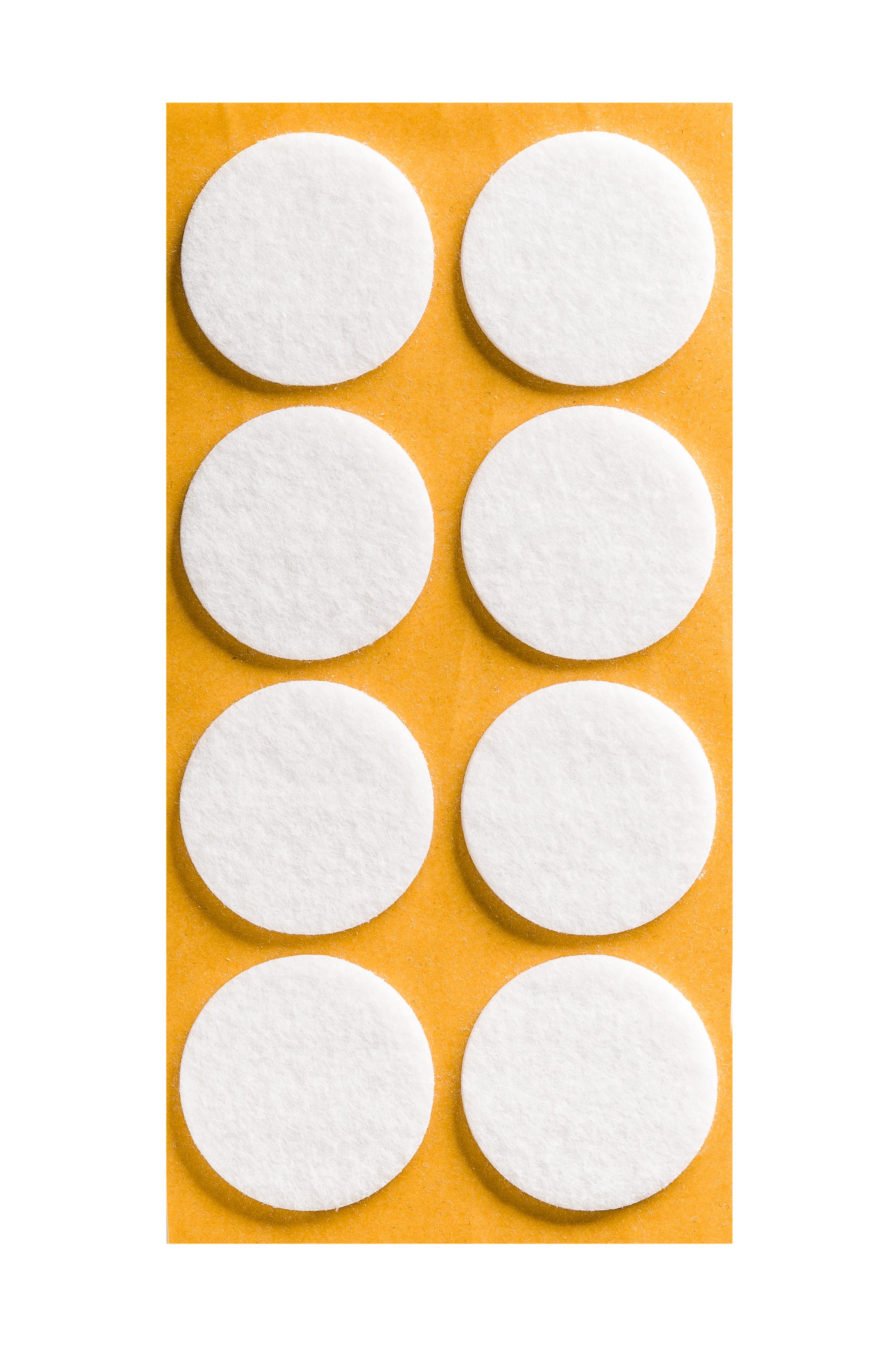 In-Design Filcové podložky pod nábytek průměr 38 mm - různé barvy Filcové podložky - barva: bílá