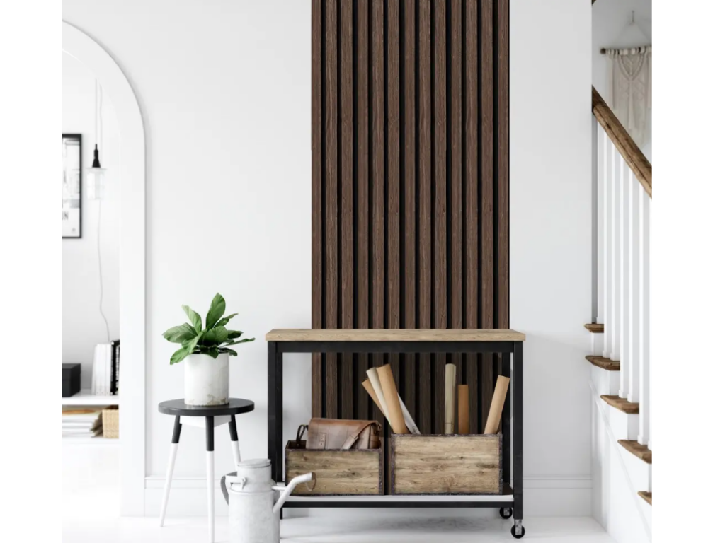 Levně In-Design Voděodolný akustický obkladový panel COLETTE hnědý/černá
