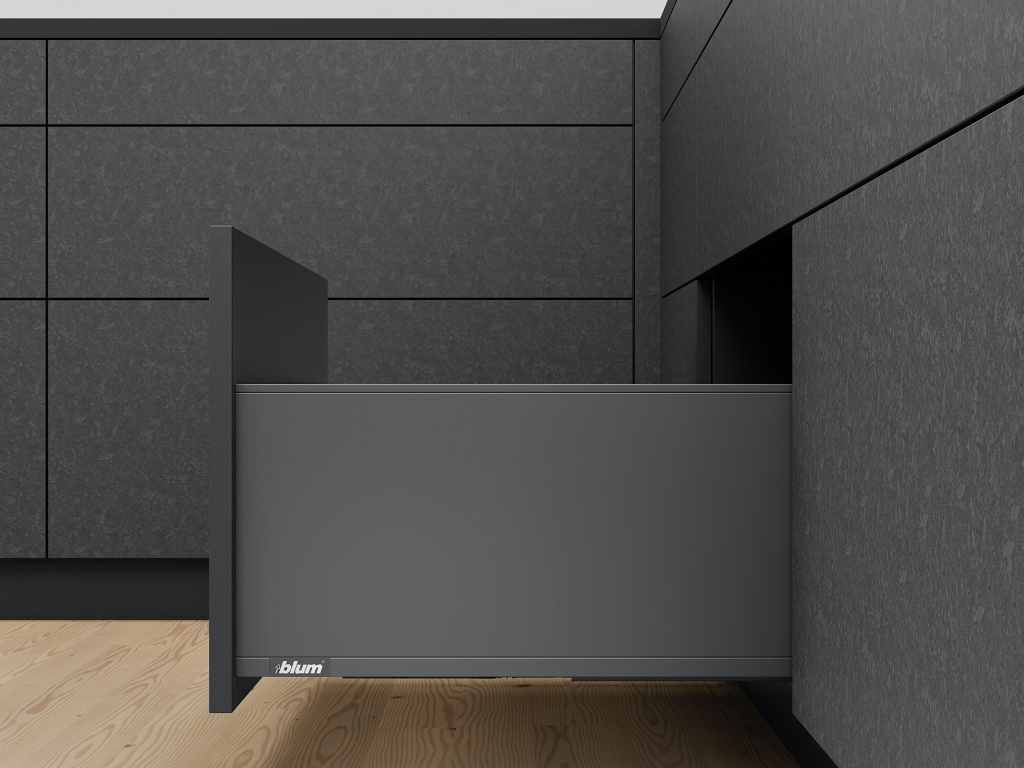 Levně BLUM Bočnice LEGRABOX PURE "F" orion šedá L+P Jmenovitá délka [mm]: 400