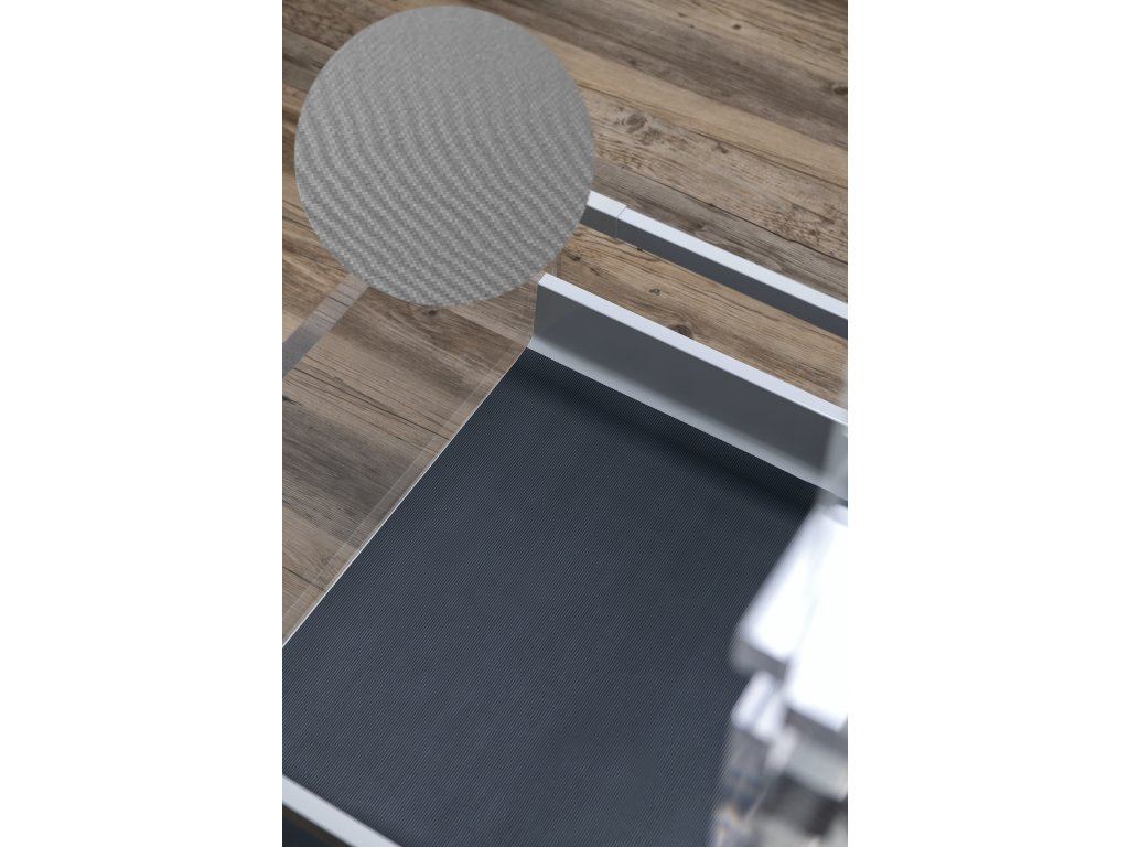 Levně In-Design Protiskluzná podložka s TEXTIL vzorem 1,2 mm - šedá
