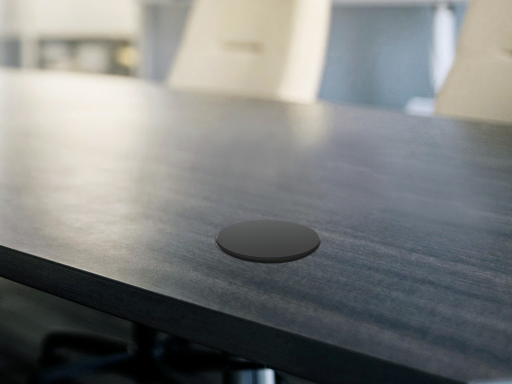 Levně Bezdrátová nabíječka Cemux SLIM 15W - černá