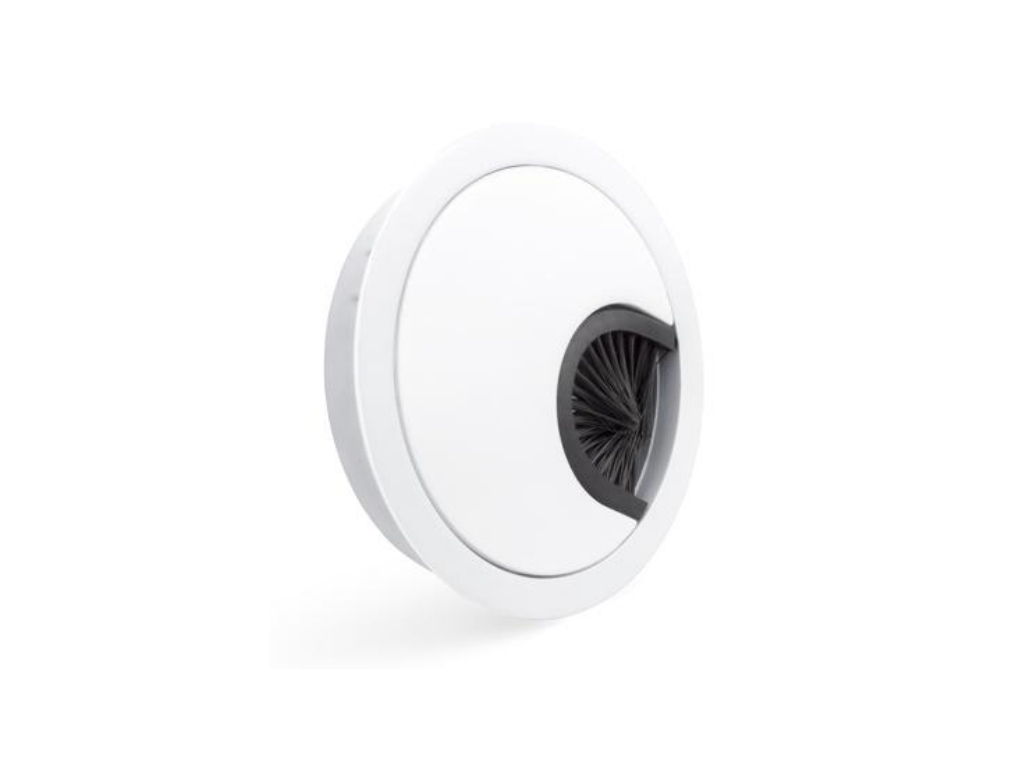 Levně In-Design Průchodka na kabely do stolu 60 mm bílá matná