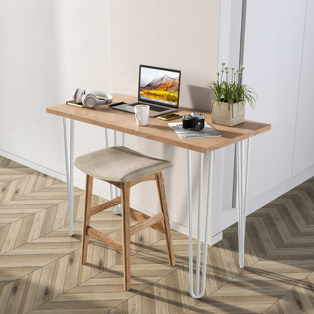 Levně In-Design Stolová noha RAPTOR - bílá matná