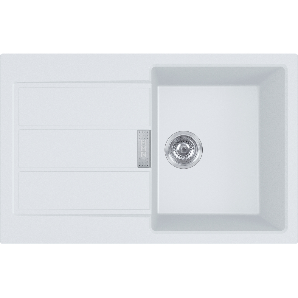 Levně Tectonitový dřez Franke S2D 611-78 Bílá-led