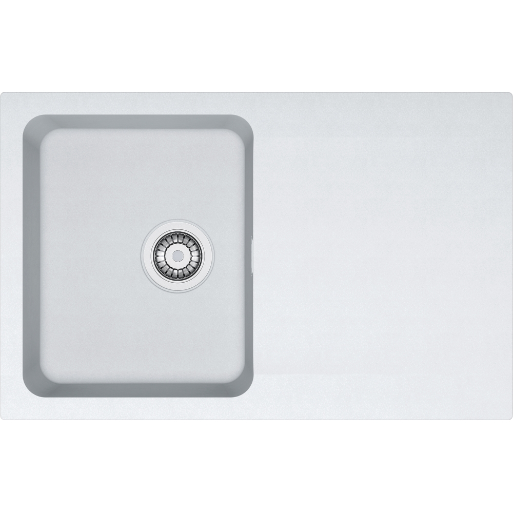 Levně Tectonitový dřez Franke OID 611-78 Bílá-led