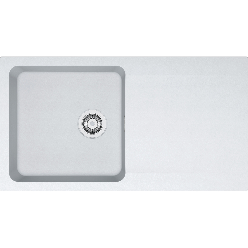 Levně Tectonitový dřez Franke OID 611 Bílá-led