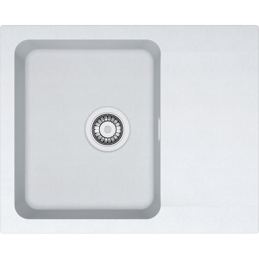 Levně Tectonitový dřez Franke OID 611-62 Bílá-led