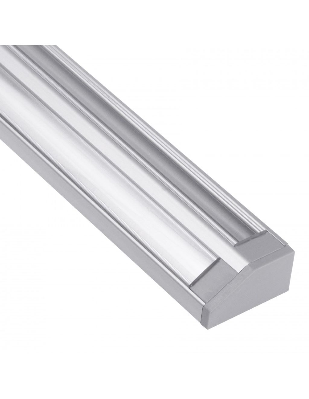Levně IN-LIGHT Hliníkový profil NEOLINE pro 2 LED pásky Barva difuzoru: čirá