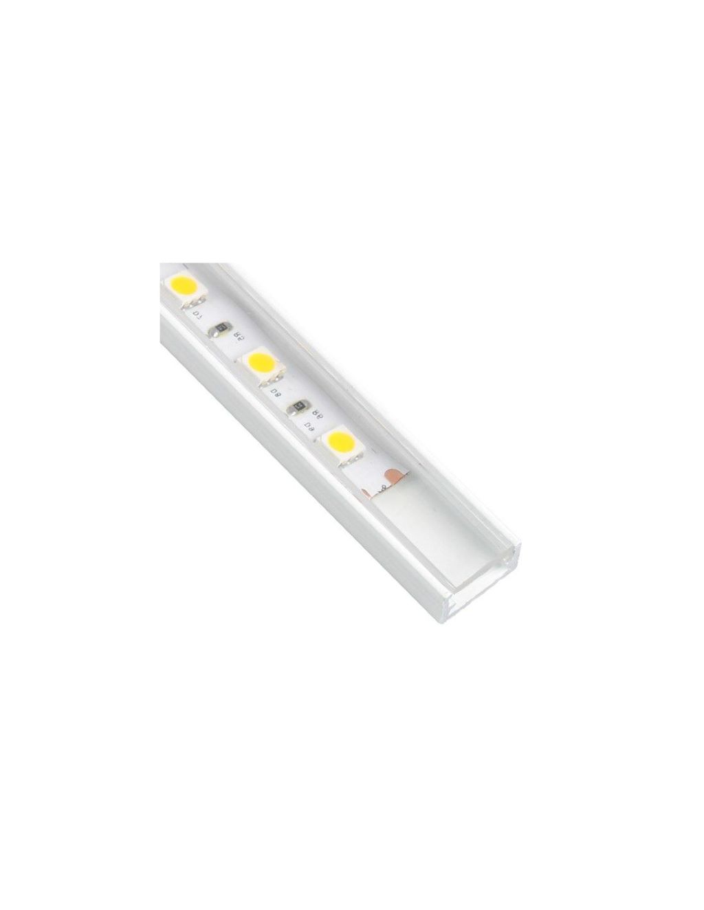 Levně IN-LIGHT Profil LINE MINI pro LED pásek bílý Barva difuzoru: čirá