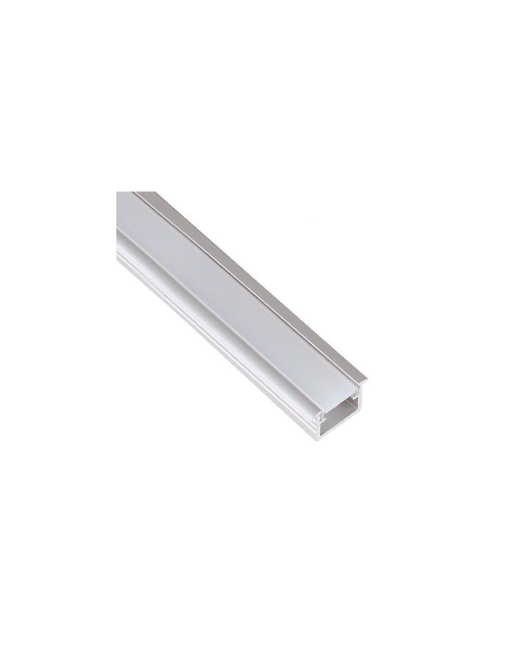 Levně IN-LIGHT Zapuštěný LED profil INLINE eloxovaný hliník Barva difuzoru: mléčná