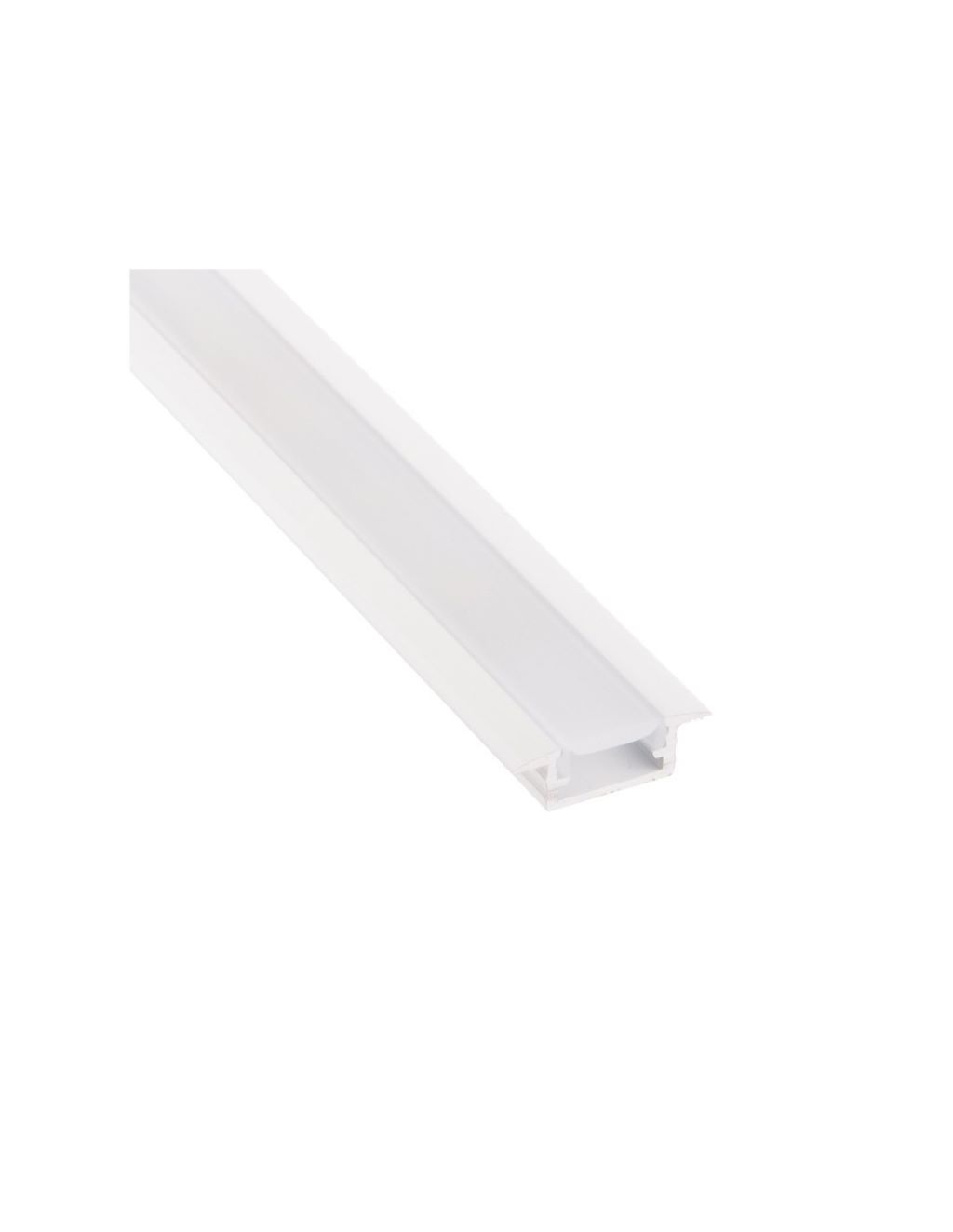 Levně IN-LIGHT Zapuštěný LED profil INLINE MINI XL bílý Barva difuzoru: mléčná