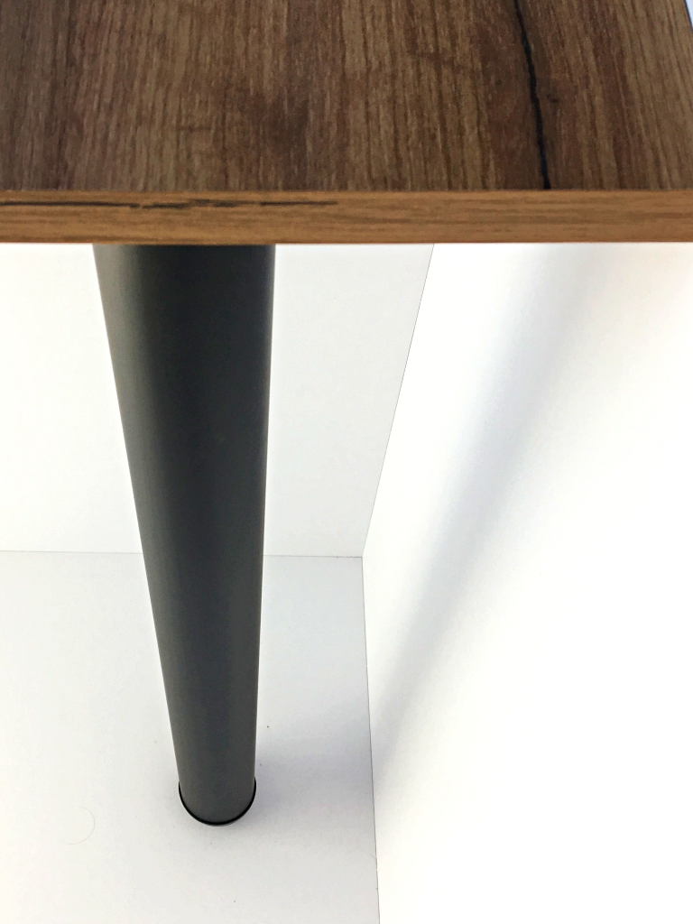 Levně In-Design Stolová noha kulatá 820 mm černá matná