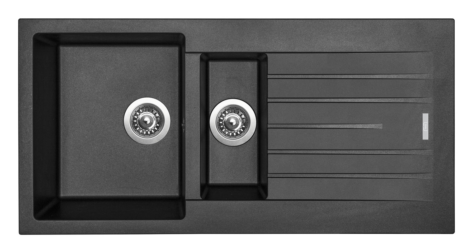 Levně Granitový dřez Sinks PERFECTO 1000.1 Metalblack
