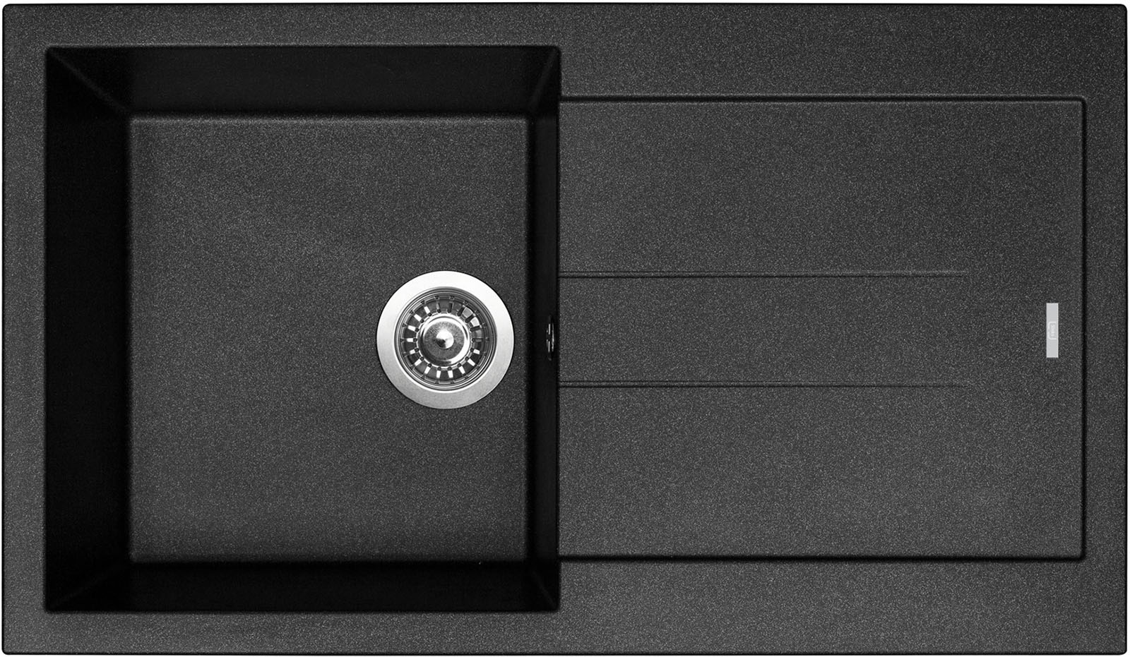 Levně Granitový dřez Sinks AMANDA 860 Metalblack