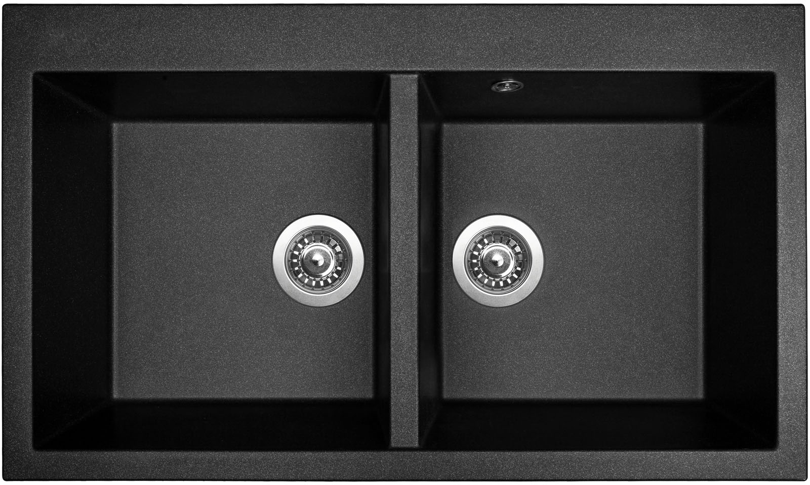 Levně Granitový dřez Sinks AMANDA 860 DUO Metalblack