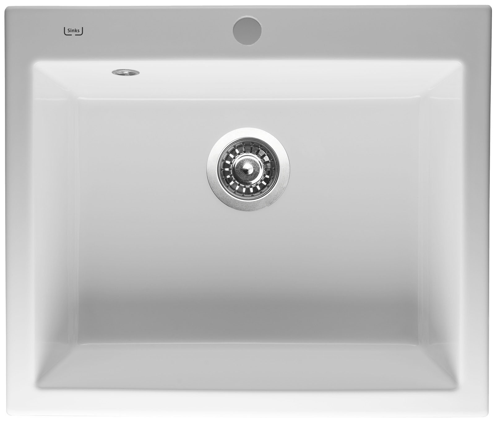 Levně Keramický dřez Sinks CERAM 600 Bílá