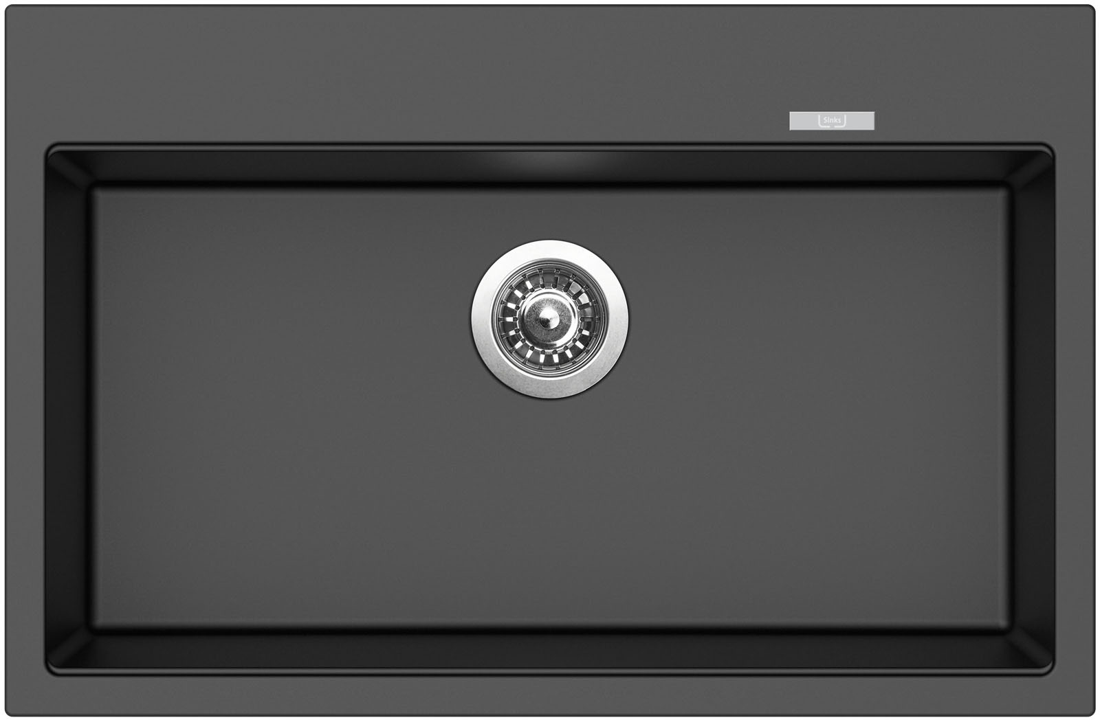 Levně Granitový dřez Sinks MAXIMO 780 Metalblack