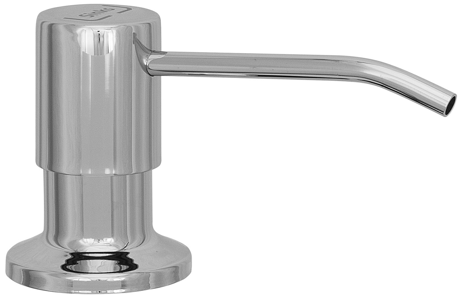 Levně Dávkovač saponátu Sinks BEND chrom lesklý