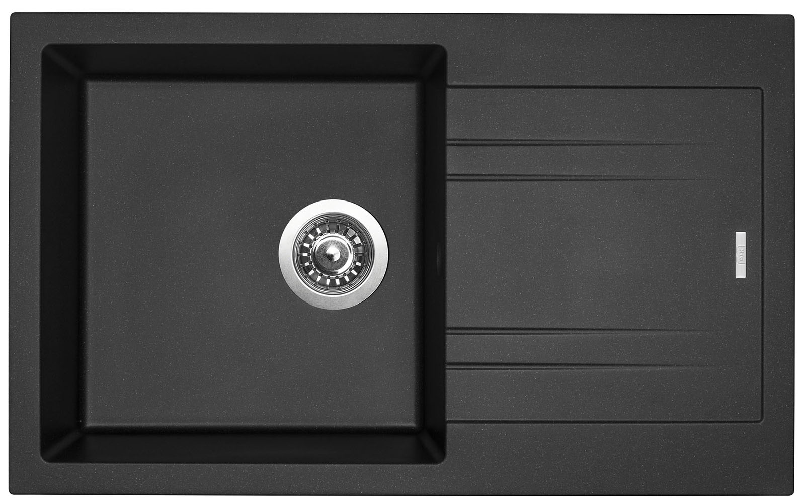 Levně Granitový dřez Sinks LINEA 780 N Metalblack