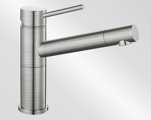 Kuchyňská vodovodní baterie Blanco ALTA Compact Nerez masiv kartáčovaný 517181