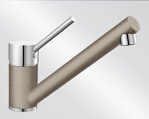 Blanco ANTAS ND Silgranit-look dvoubarevná tartufo/chrom lesk beztlaková