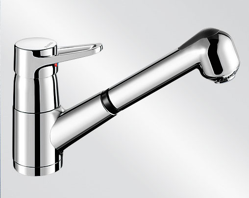 Kuchyňská vodovodní baterie Blanco ORION-S-F chrom lesk beztlaková 514278