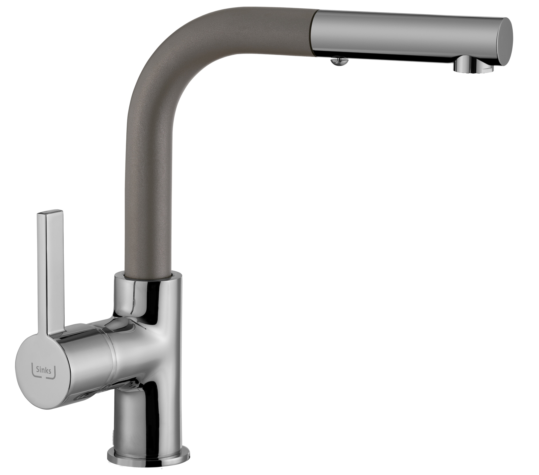 Levně Kuchyňská vodovodní baterie Sinks ENIGMA S - 54 Truffle