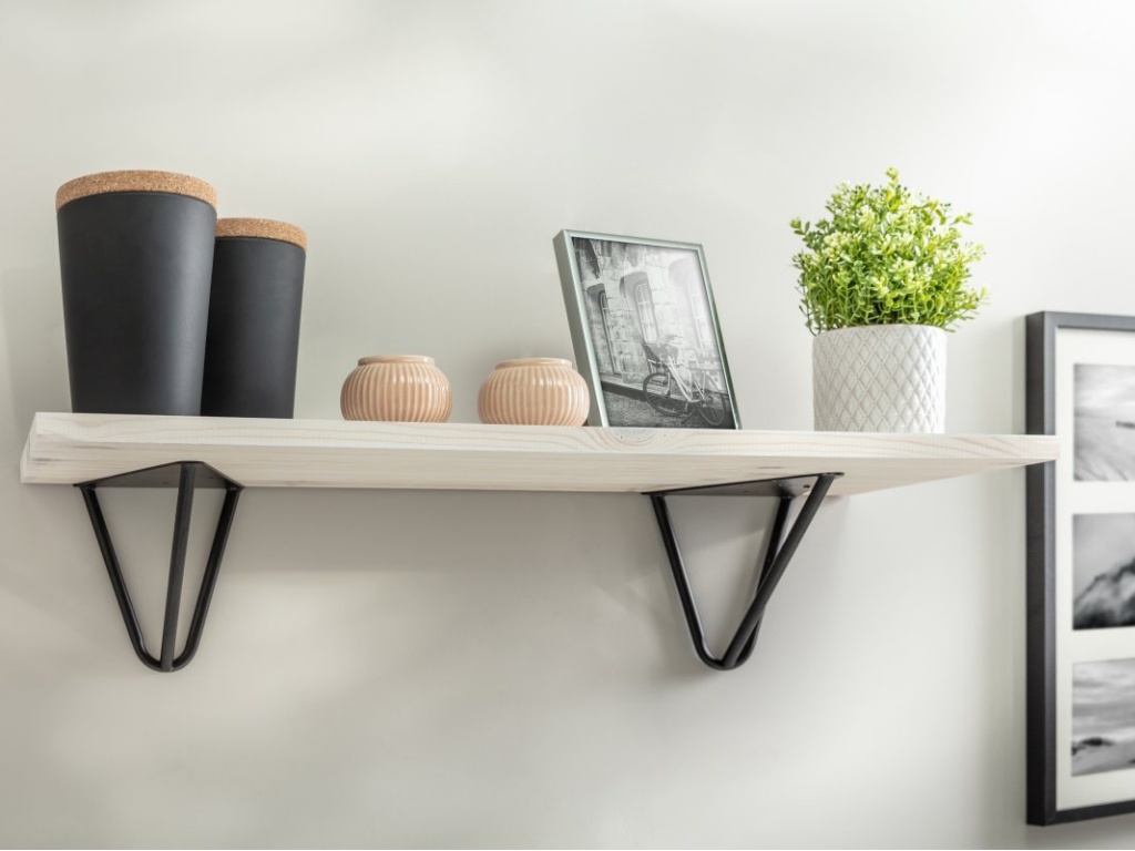 Levně In-Design Policová konzole WIE černá