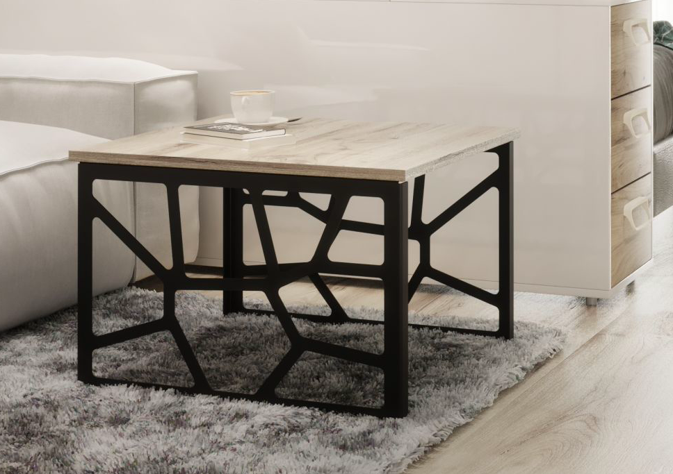 In-Design Stolová podnož PS TREE černá hluboký mat